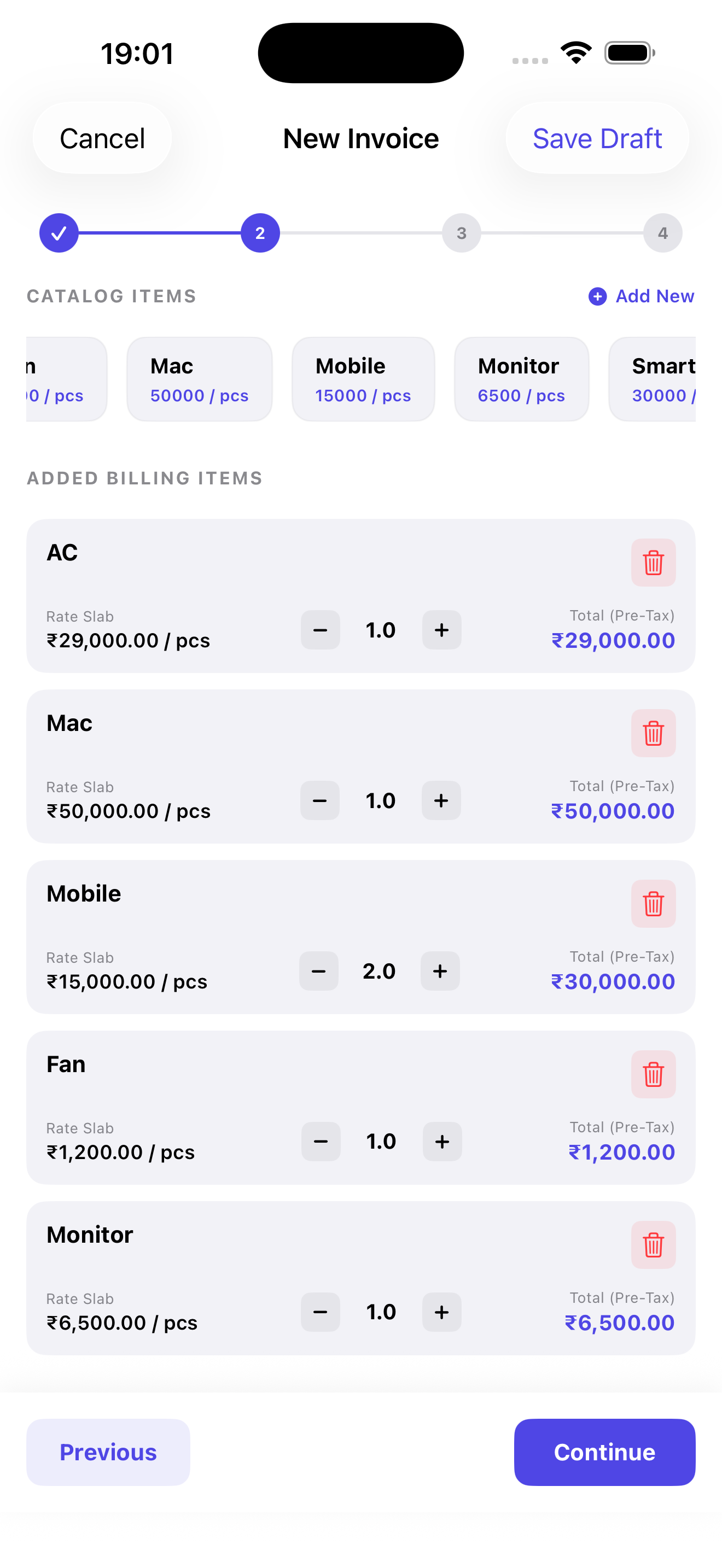 Billora Invoice Maker screenshot 3