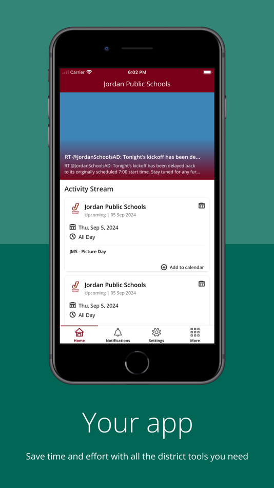 #1. Jordan Public Schools (iOS) 由: Jordan School District 717