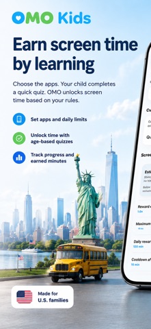 OMO Kids: Earn Screen Time Screenshot 1 of 10