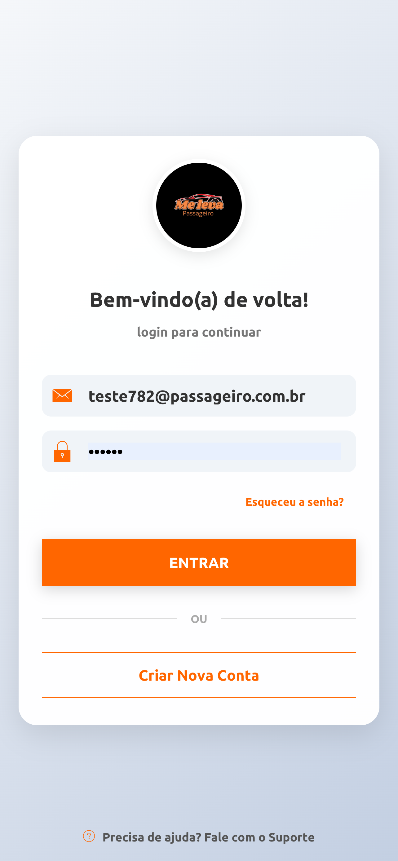 App Me Leva Passageiros