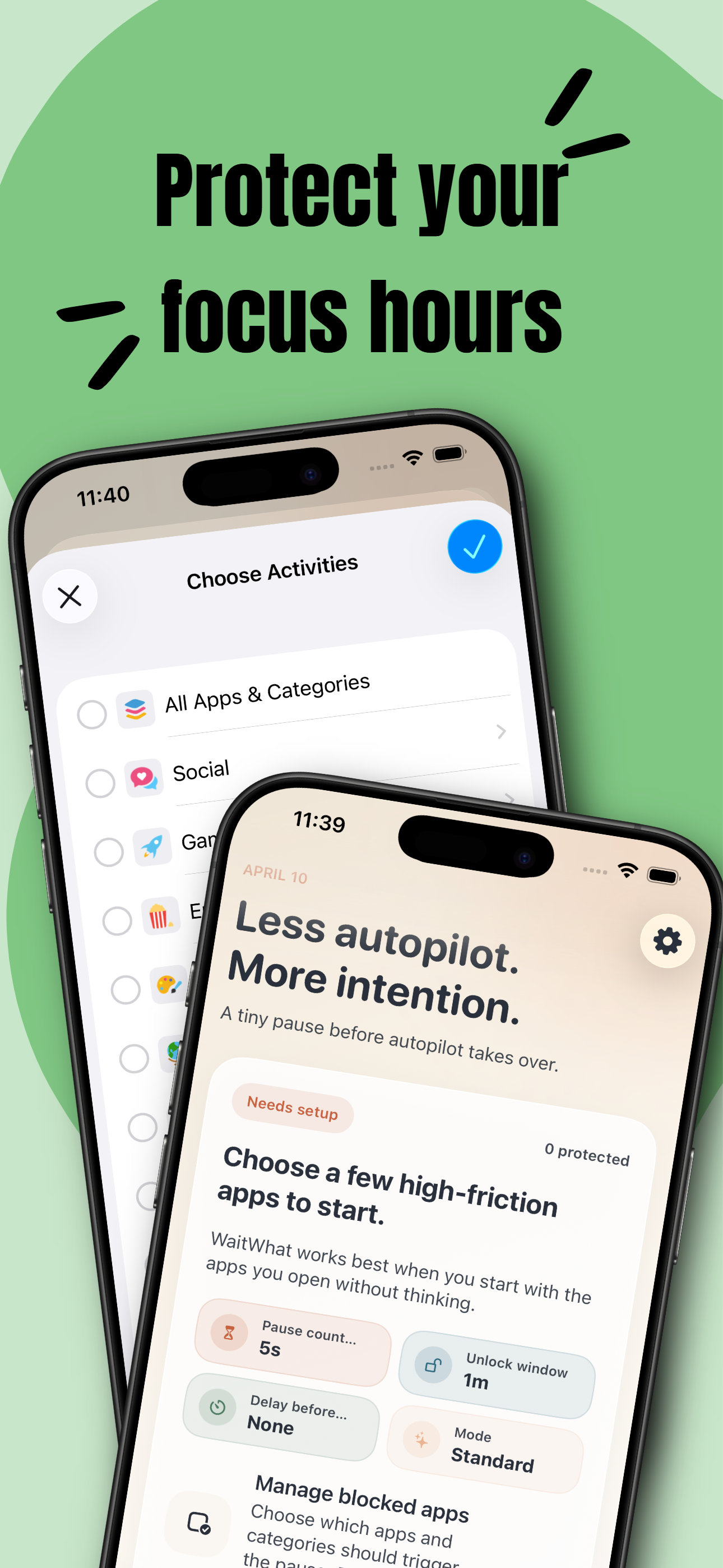 WaitWhat: App Blocker