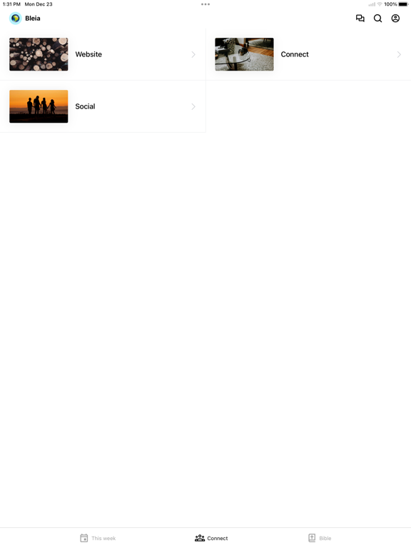 Assembleia de Deus Church iPad screenshot 2 - Education app
