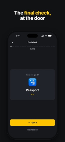 Wayboard: Travel Checklist screenshot 2