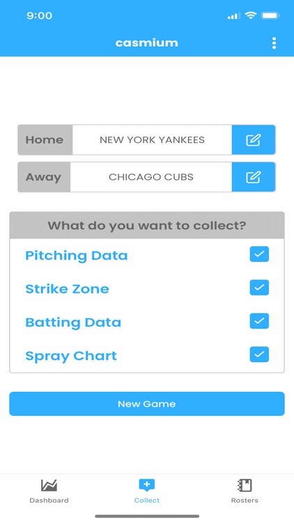 Casmium Stats Tracker
