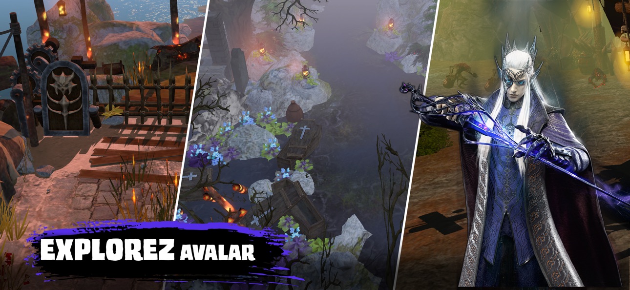 Avalar: Raid of Shadow iOS Mod IPA screenshot 5 - iOS game interface