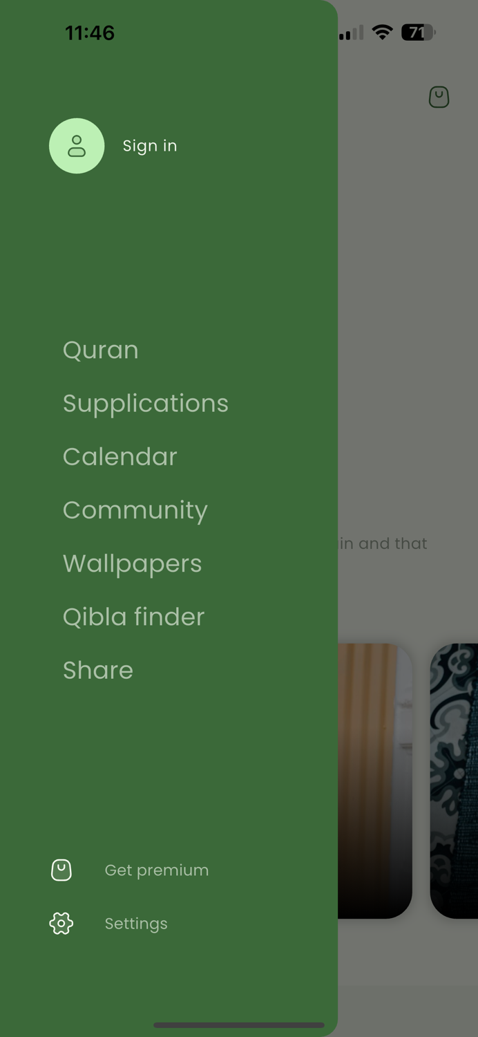 Iman Quran Athan Prayer times