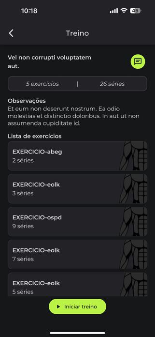 AM Workout Screenshot 4 of 8