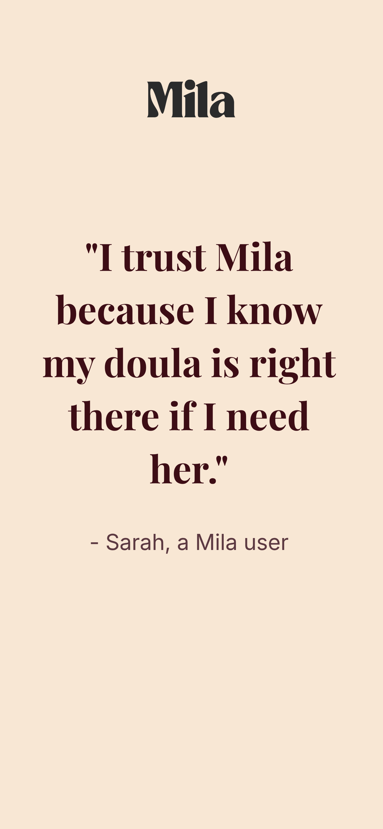 Mila: Pregnancy AI & Experts