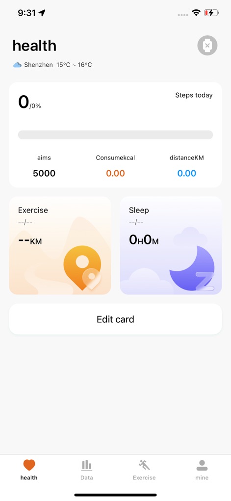 Rex.life - This tool offers a quick daily overview, featuring current step aims and a summary of sleep duration.