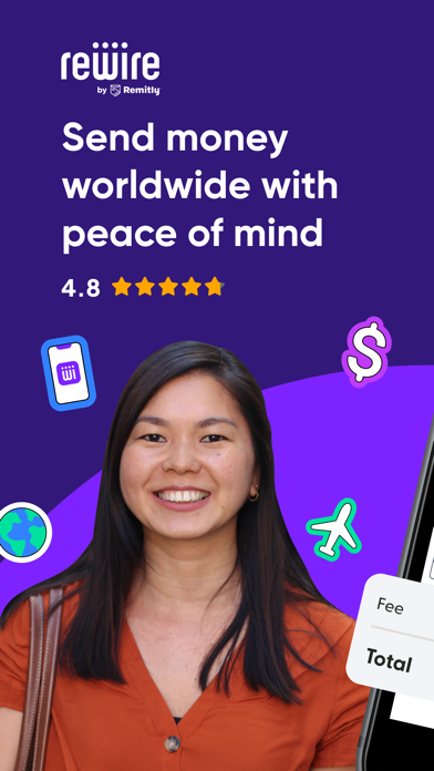 Rewire: Transfer Money Abroad Screenshot