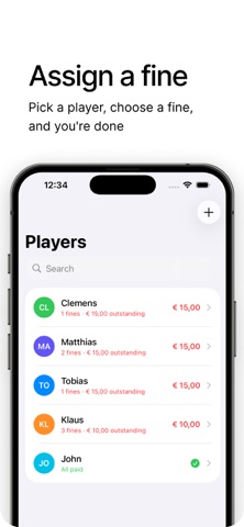 ClubFines Screenshot 2 of 5
