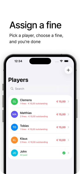 ClubFines Screenshot 2 of 5