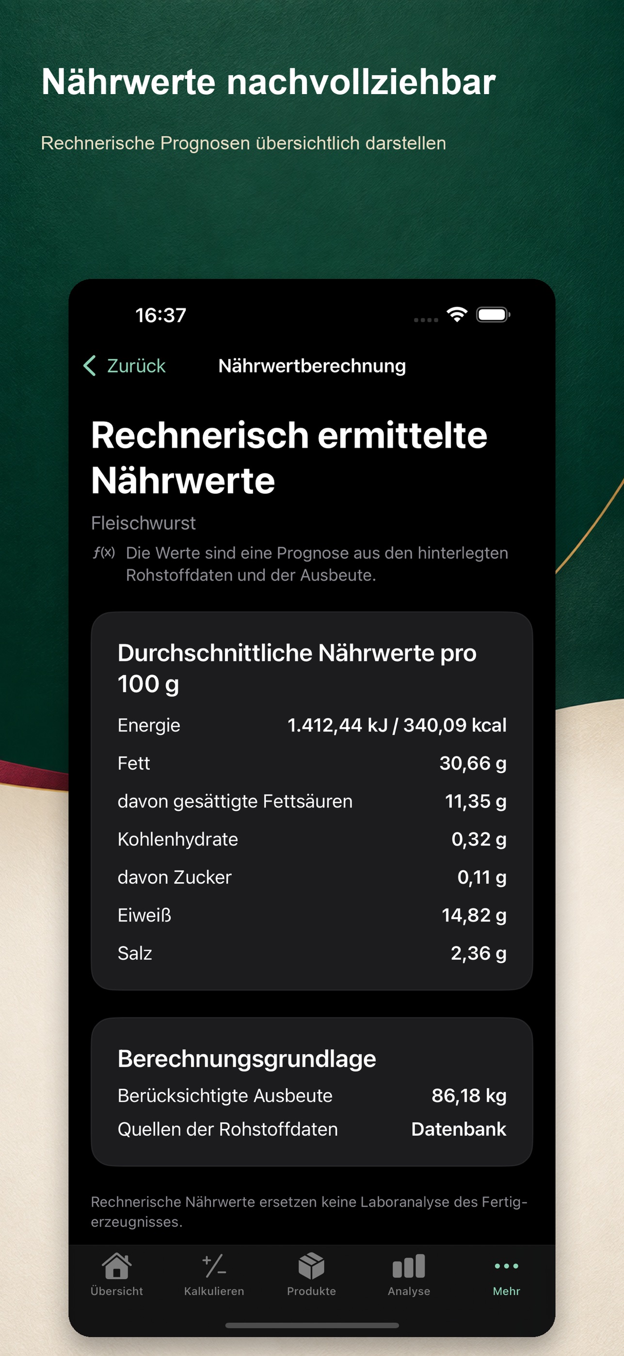 Screenshot 3 of FleischKompass