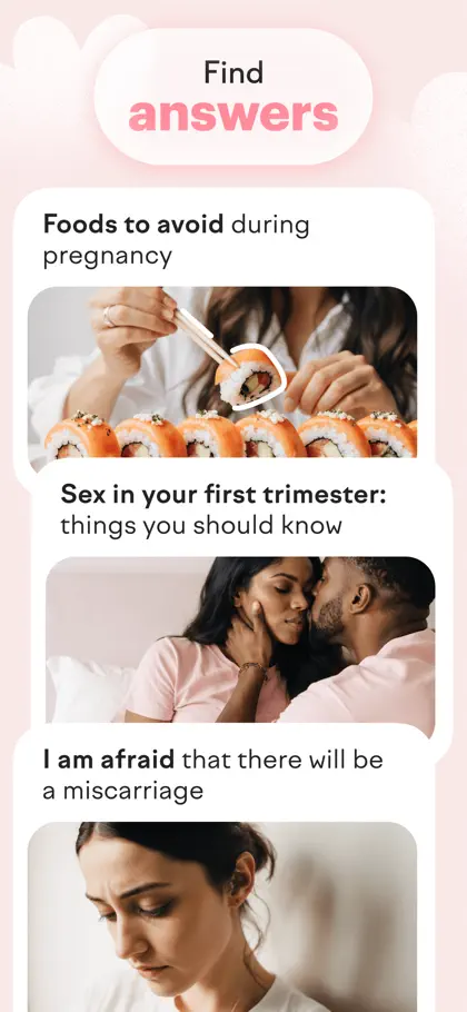 Screenshot 4 di 6 di amma: Pregnancy & Baby Tracker