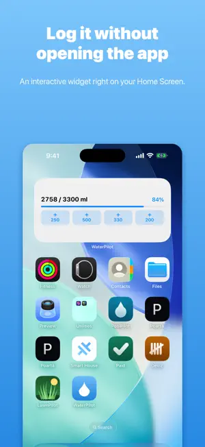 WaterPilot: Water Tracker screenshot 2