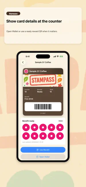 Stampass Wallet screenshot 2
