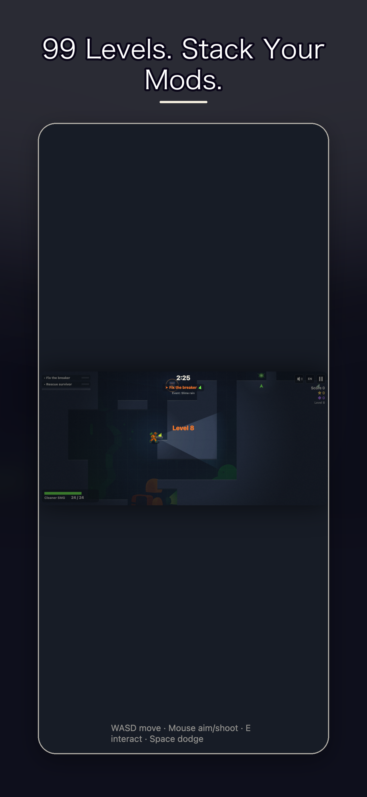 Panic Cleaner: Slime Shooter screenshot 5