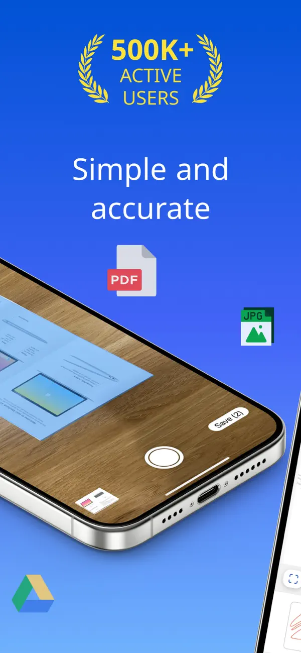 Screenshot #2 pour AI Scanner - PDF Scan & OCR