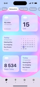 Custom Widgets Kit for iPhone screenshot