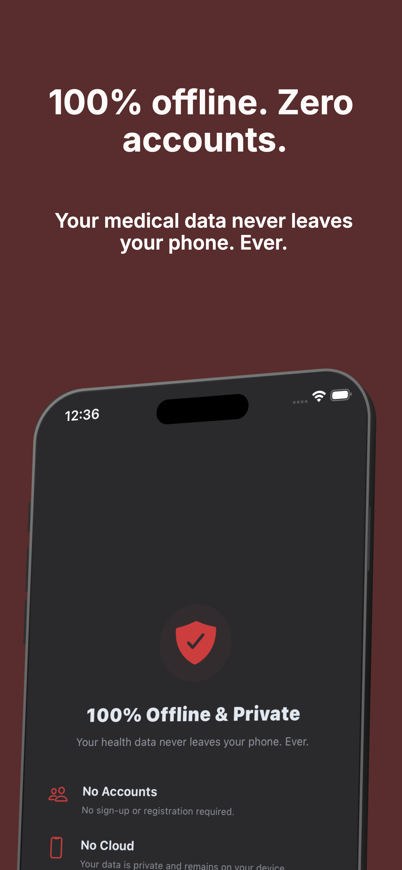 Dark Logger: Migraine Tracker screenshot 5