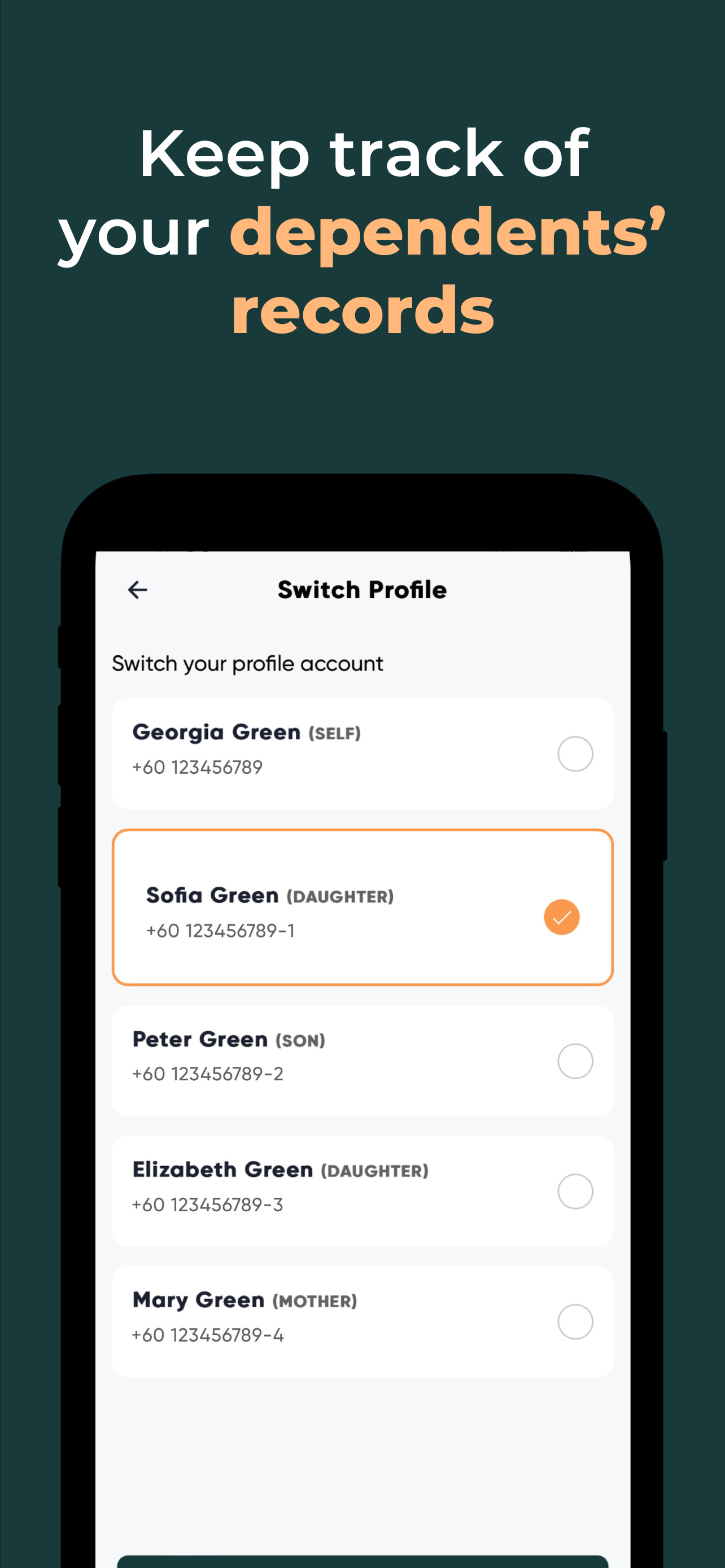 Ring – Personal Health Records