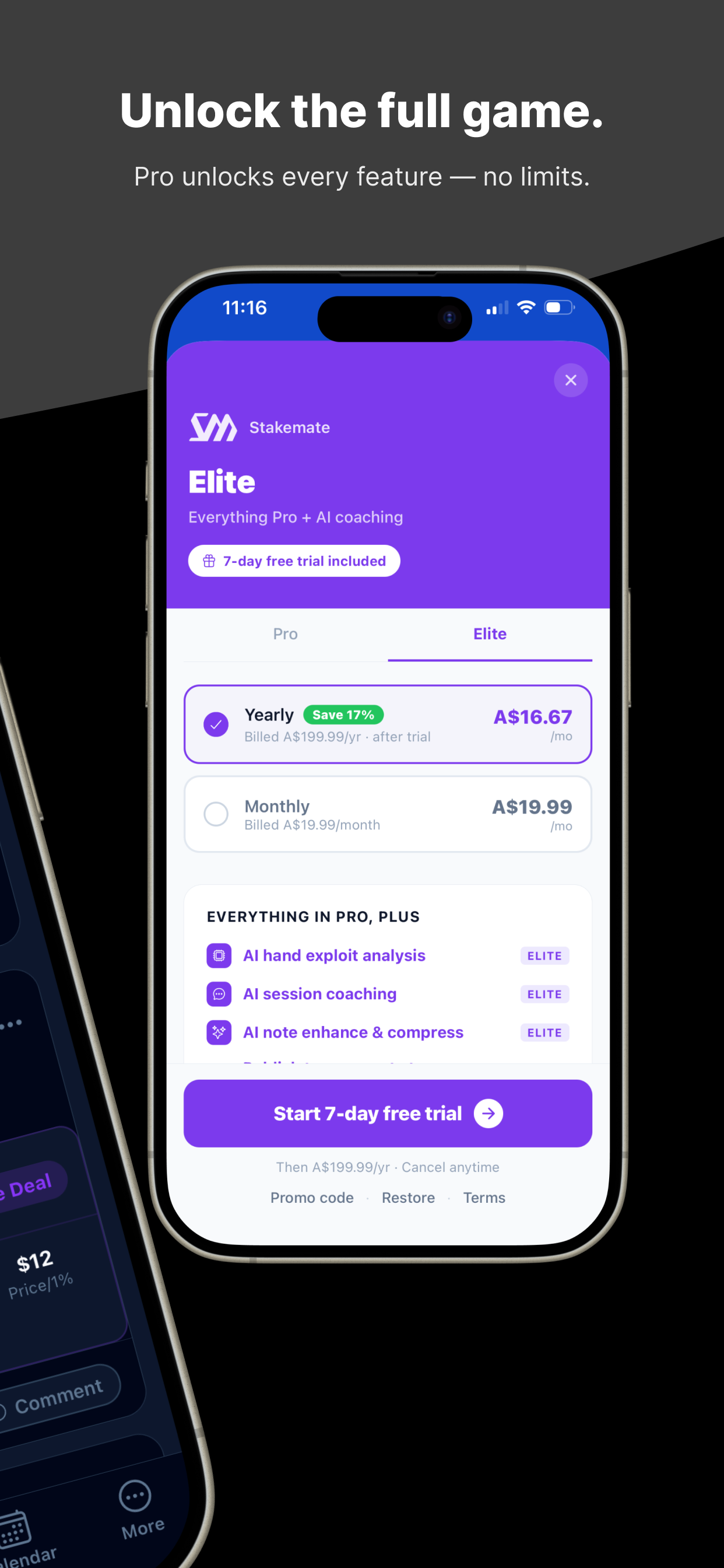Stakemate - Poker Manager