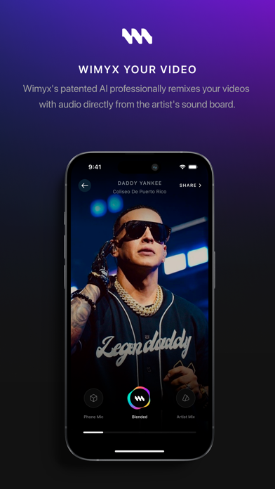 Wimyx Audio-Video Enhancer iPhone screenshot 2 - Music app