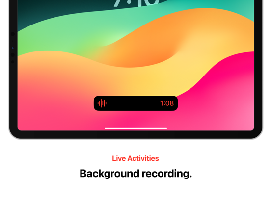 ScriptAI - Record, Transcribe iPad screenshot 6 - Productivity app