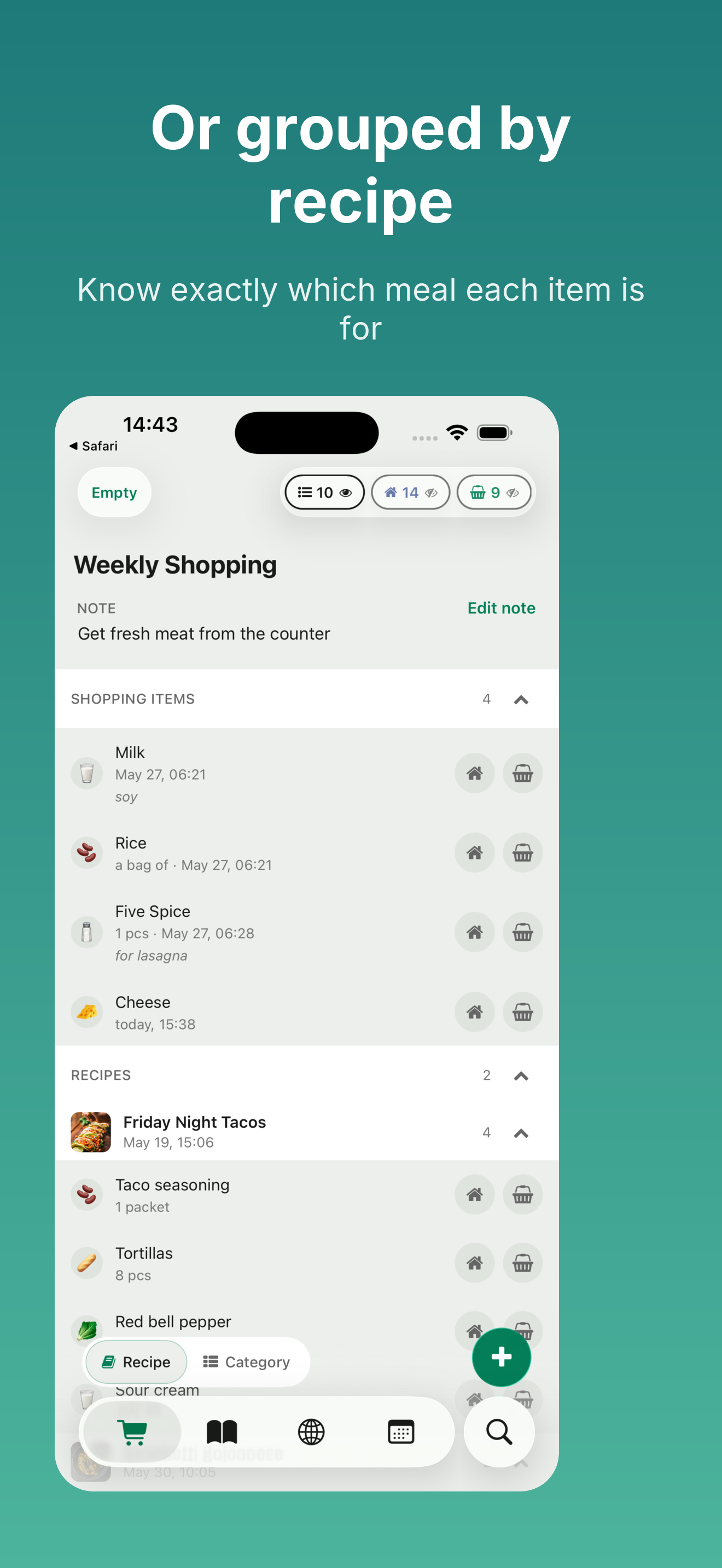 Menue — Plan, Shop, Cook screenshot 4