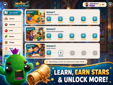 Monster Word Hunt screenshot 2