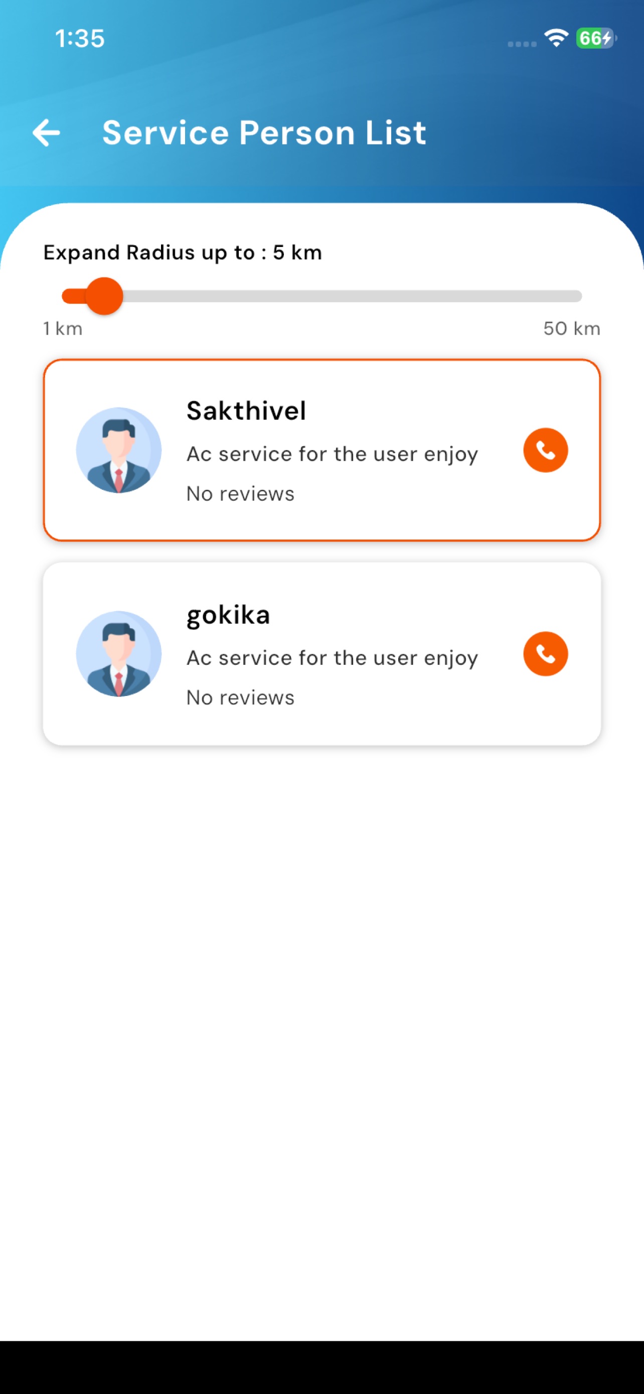 Screenshot 5 of Quick Worker for Customers