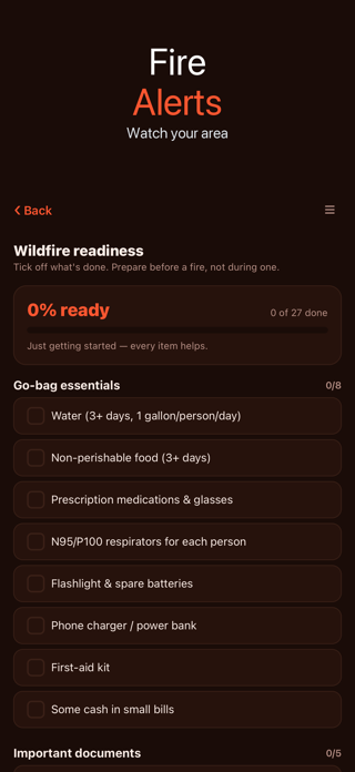 Wildfire & Smoke Map Screenshot 3 of 3