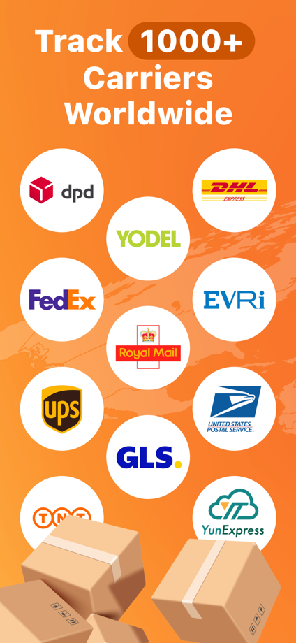 Package Tracker – Tracko app 的 App Store 截图 1