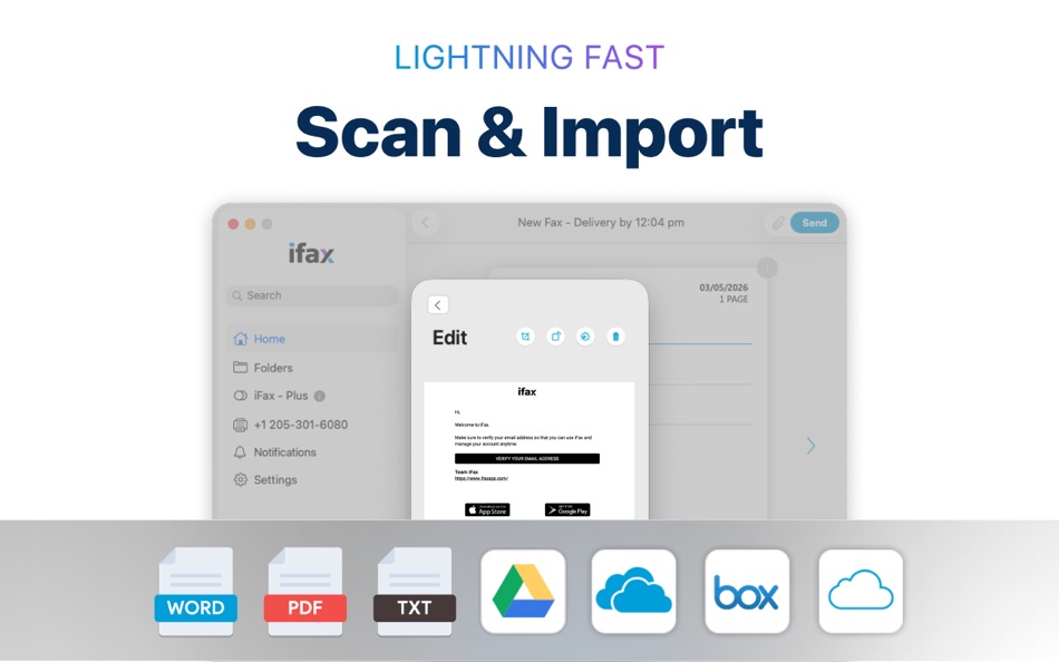 #3. Send & Receive Fax App- iFax (macOS) Ved: Crowded Road