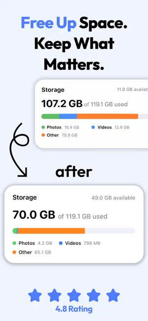Phone Cleanup: Free Up Storage screenshot 1