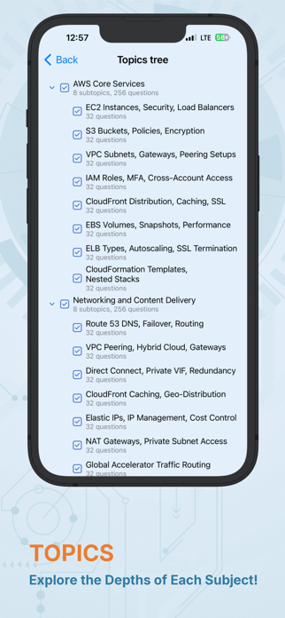 AWS Knowledge Test Screenshot 2 of 6