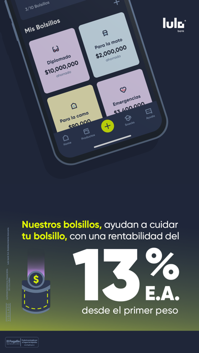 Lulo - Maneja tus finanzas Screenshot 4 - AppWisp.com Lulo - Maneja tus finanzas Screenshot 4 - AppWisp.com