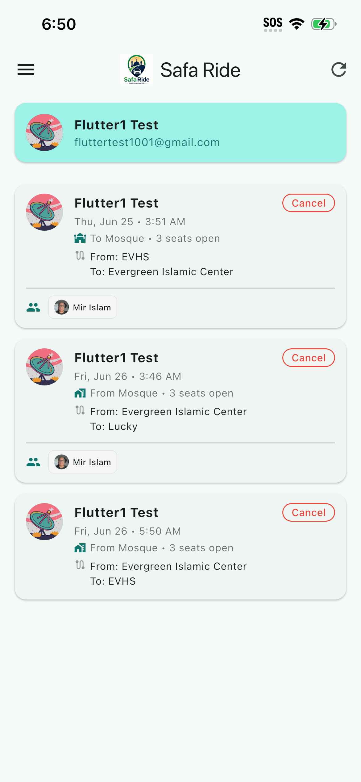 Safa Ride screenshot 3