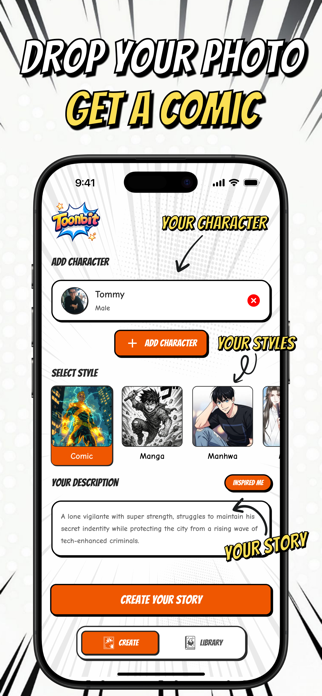Toonbit: AI Comic Maker Screenshot 6 of 6