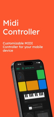 MIDI Controller PRO WiFi, USB Screenshot 1 of 3