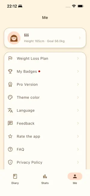 Yomoe: Diet Tracker screenshot 4