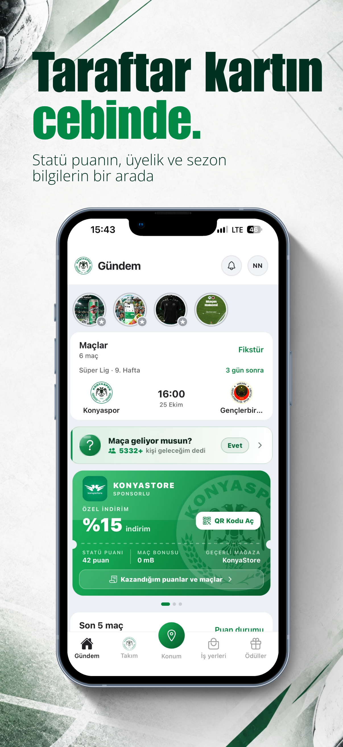Konyaspor Taraftar Uygulaması