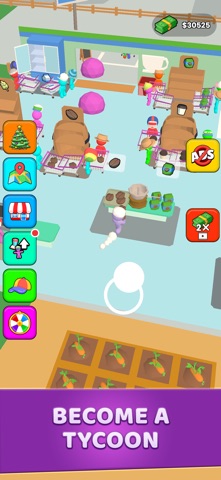 Super Mini Market - Idle Game iPhone screenshot