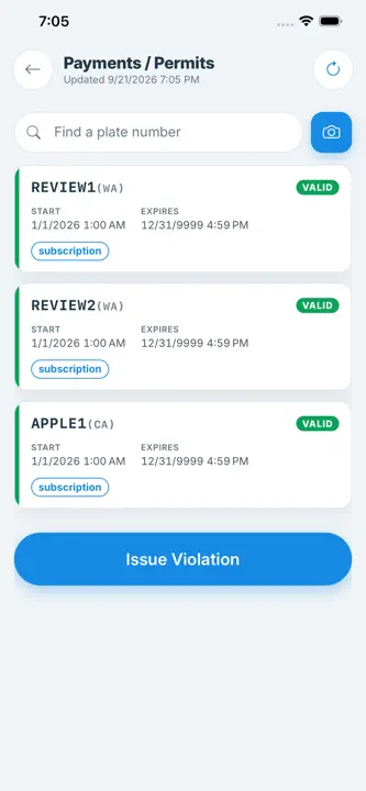 ParkXero Mobile screenshot 2