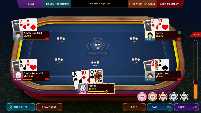 Draw Poker Online screenshot 8
