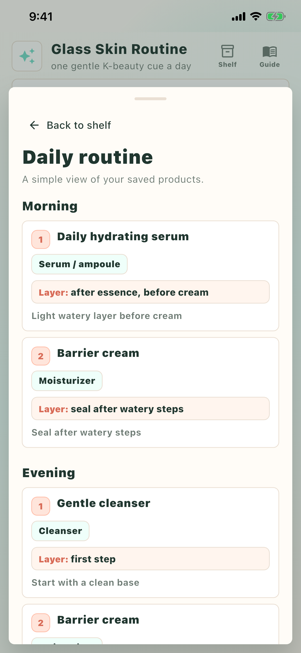 Glass Skin Routine screenshot 8