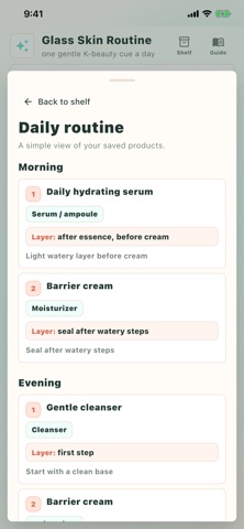 Glass Skin Routine Screenshot 8 of 9
