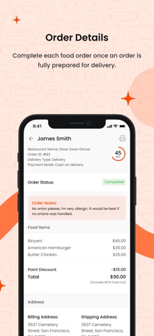 FoodMato Restaurant Partner screenshot