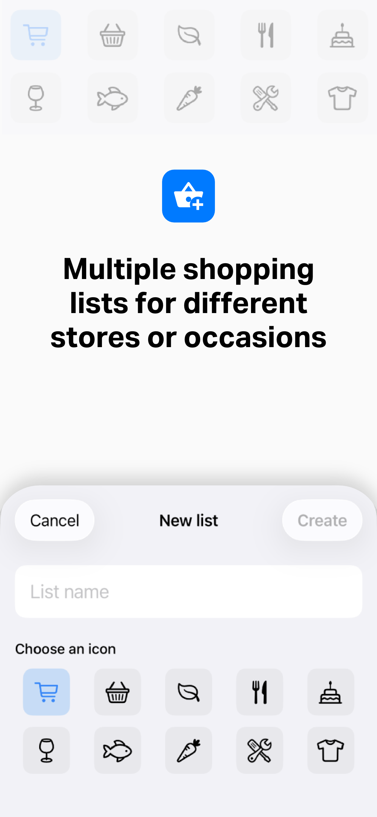 Grocerly Shopping List screenshot 2