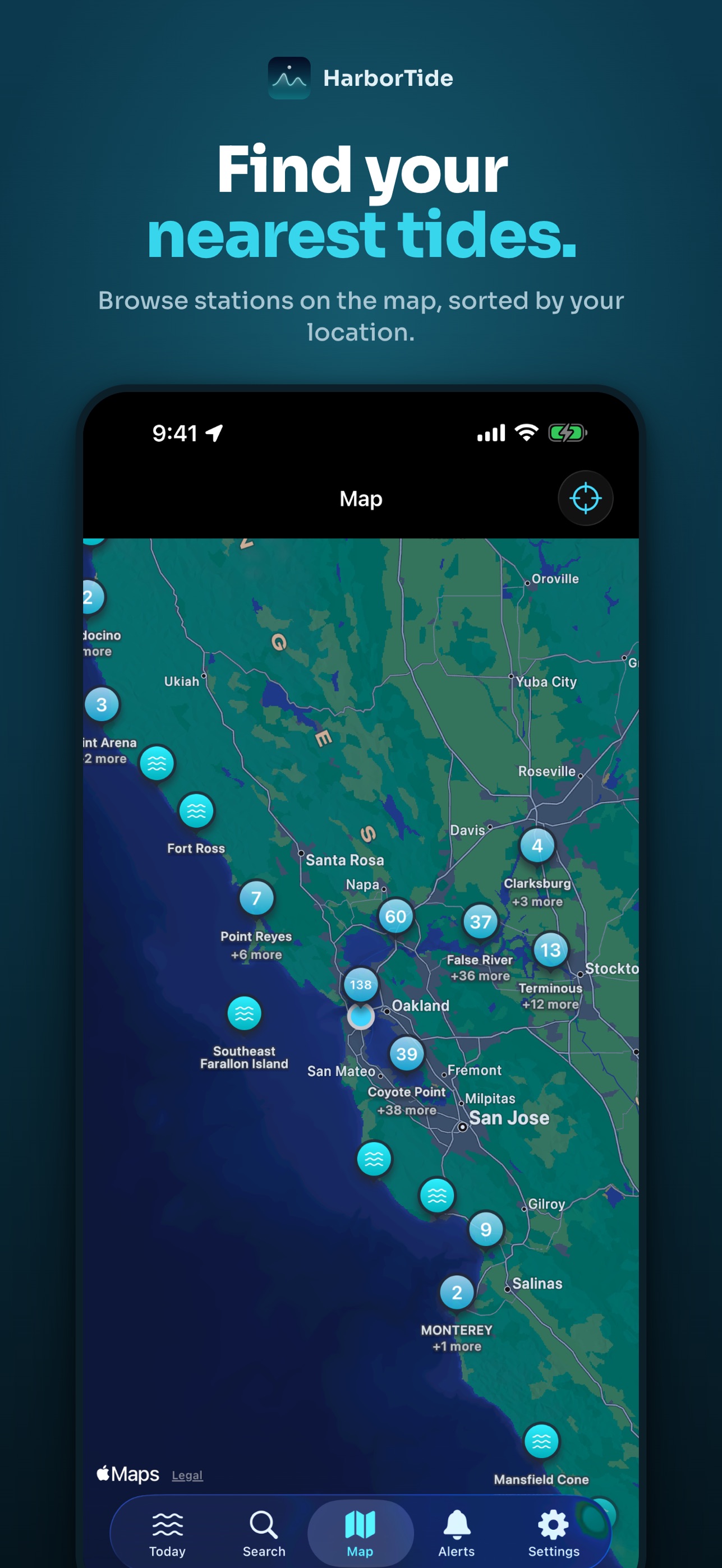 Screenshot 2 of HarborTide: Tides & Currents